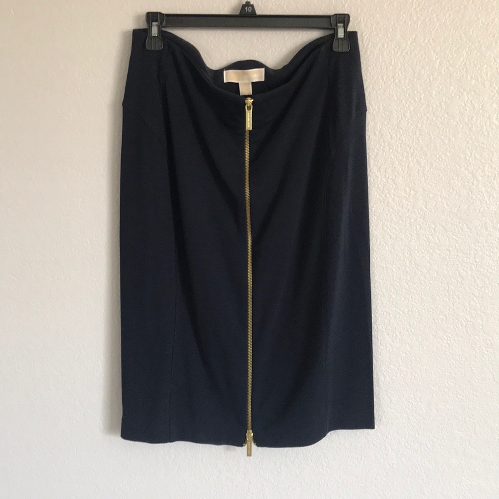 Navy blue MK pencil skirt